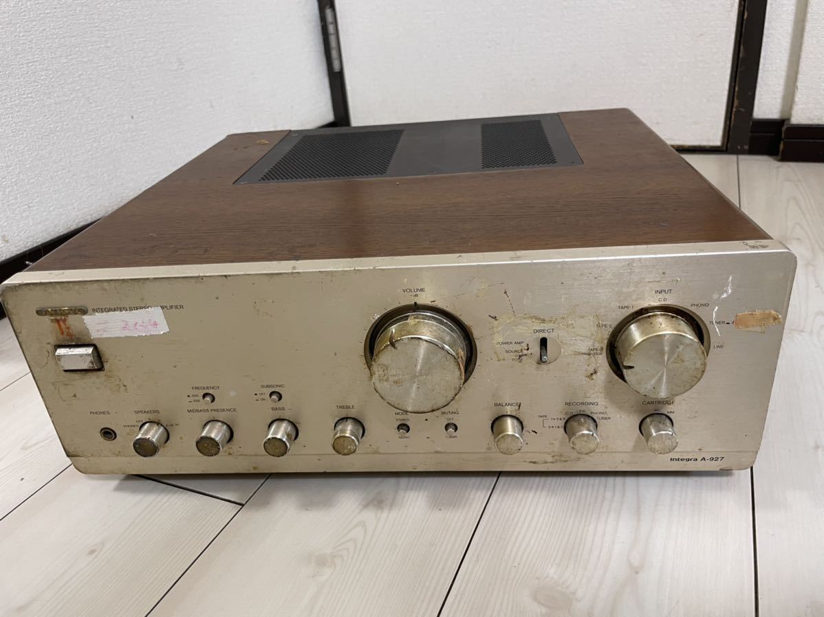 ONKYO A-927 ONKYO integra A-927ジャンク Junk ONKYO 【公式通販】