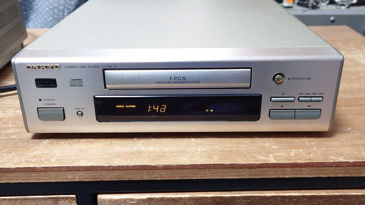 ONKYO CDプレーヤー C-722M LTD 中古