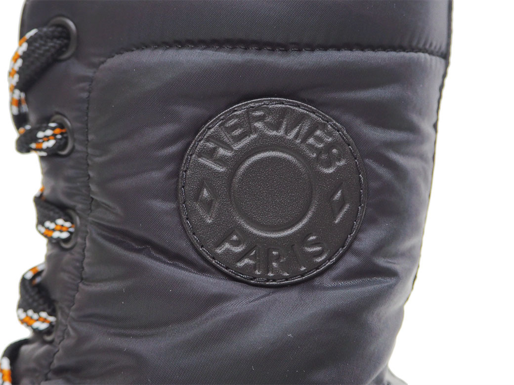 未使用 エルメス HERMES ショートブーツ フレッシュ ハイカット 