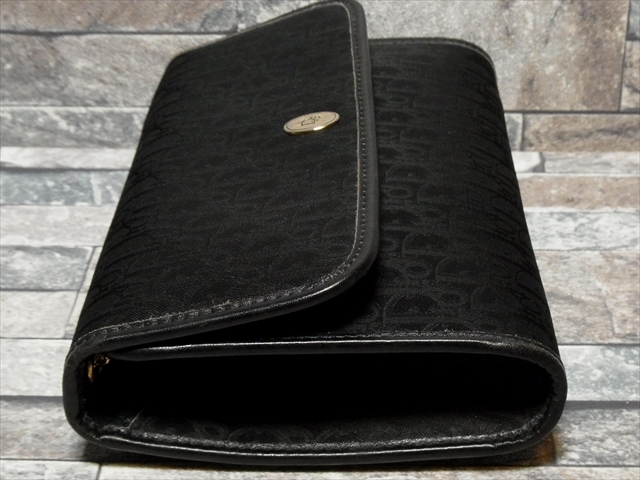美品 Christian Dior クリスチャン ディオール トロッター ロゴ金具