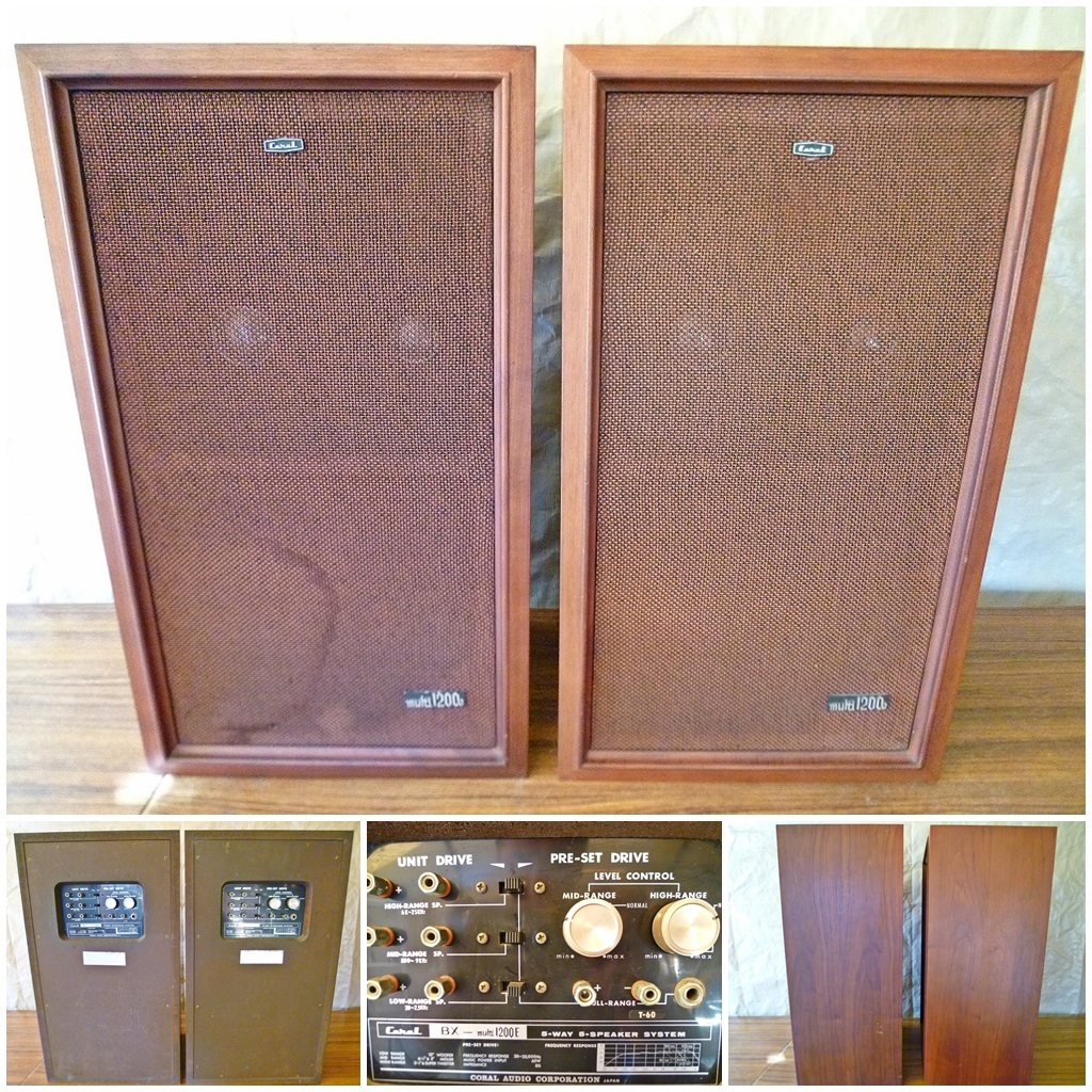 Yahoo!オークション - Coral コーラル BX-Multi 1500 スピーカー ペア