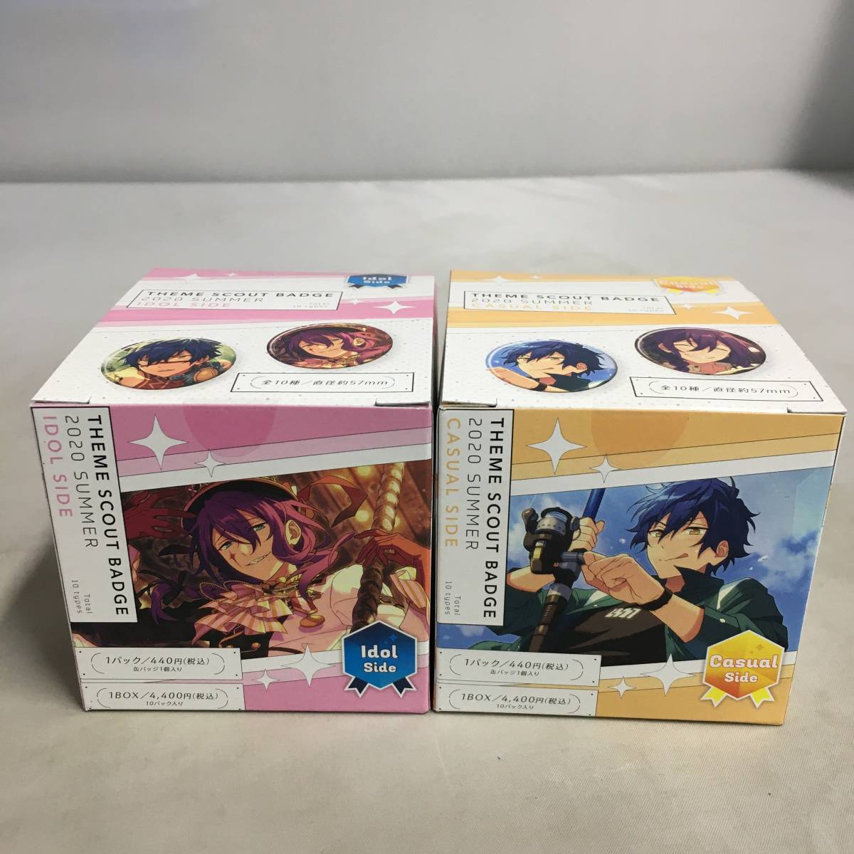あんスタ テーマスカウト缶バッジ Side-（BOX 公式通販 Spring idol