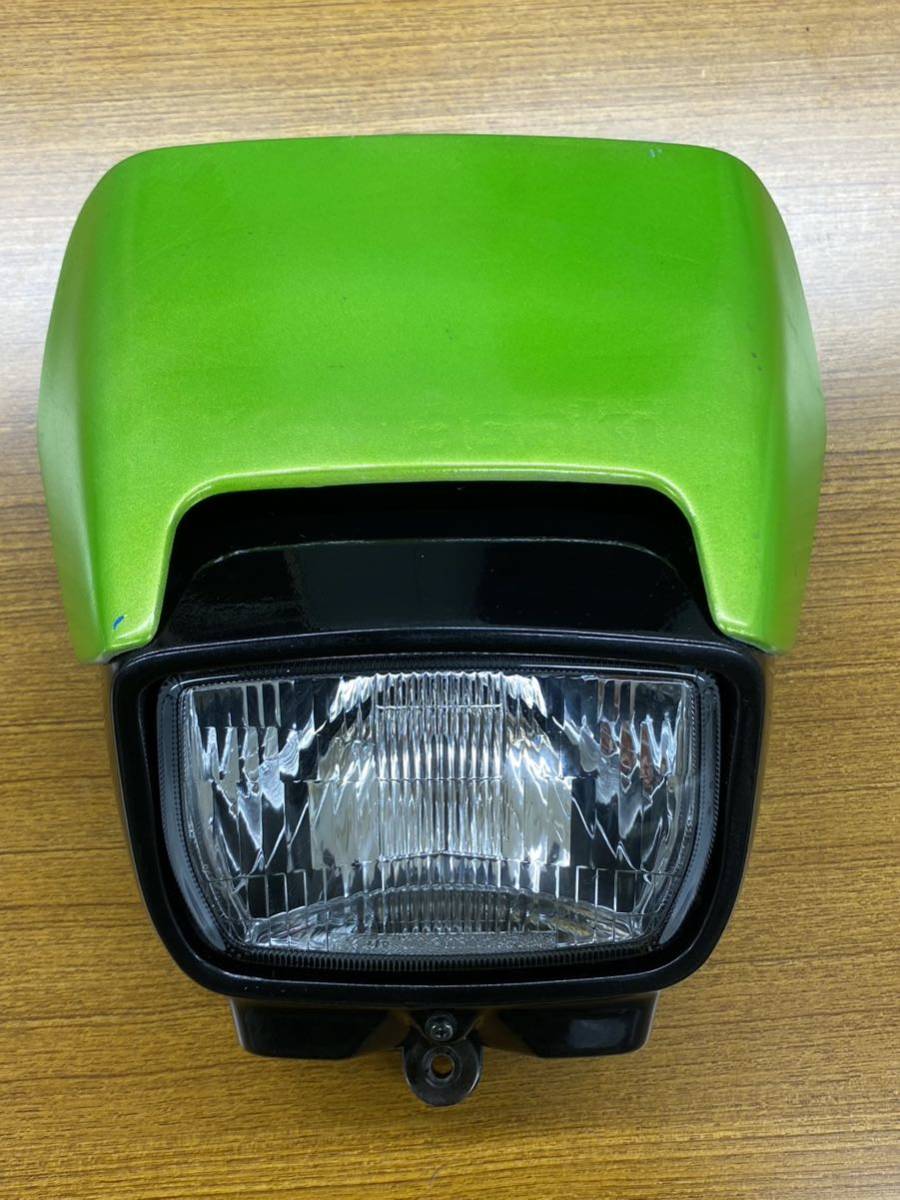 Dトラッカー/KLX250 純正ヘッドライトウインカー左右付 バイク Dトラッカー⁄KLX250 純正ヘッドライトウインカー左右付