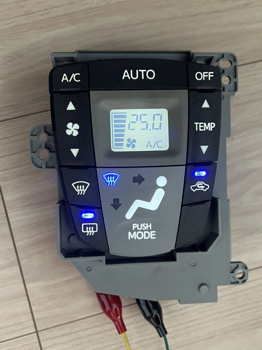LA100S ムーヴカスタム エアコンスイッチパネル LED打ち替え品 6色