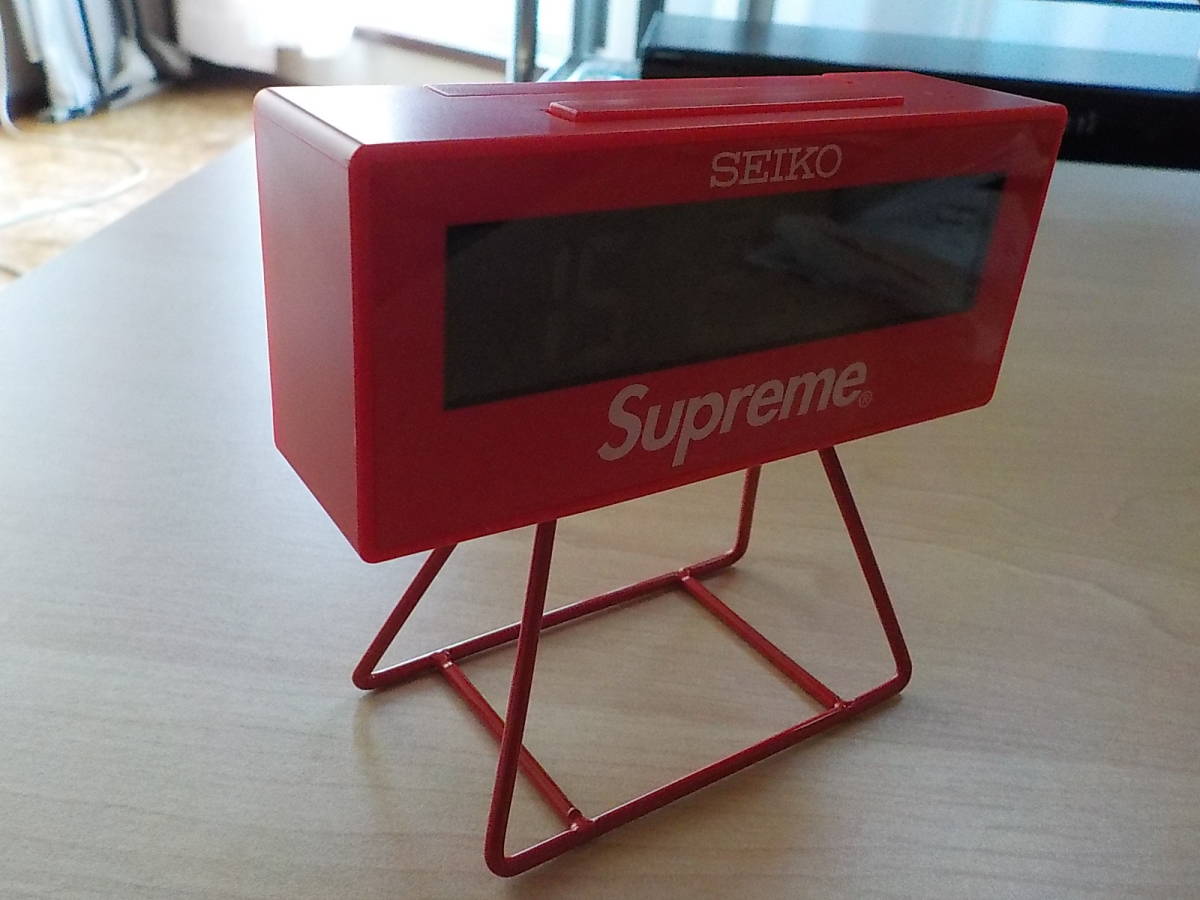 美品 新同 21SS Supreme SEIKO Marathon Clock シュプリーム セイコー  