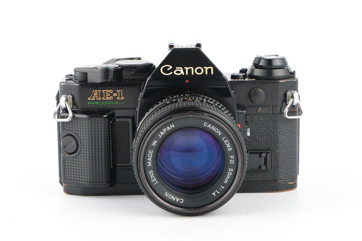 豊富な，新品 03574cmrk Canon AE-1P PROGRAM + New FD 50mm F1.4 MF一眼レフ フイルムカメラ 標準レンズ(キヤノン)｜売買されたオークション情報、yahooの商品情報をアーカイブ公開 - オークファン マニュアルフォーカス