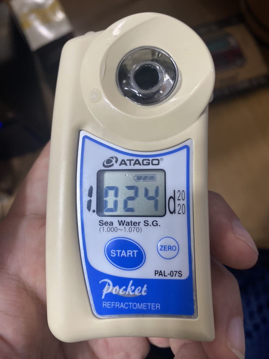 【Pooh様用】ATAGO ポケット海水比重計　PAL-07S Pooh様用】ATAGO ポケット海水比重計 PAL-07S Pooh様用】ATAGO