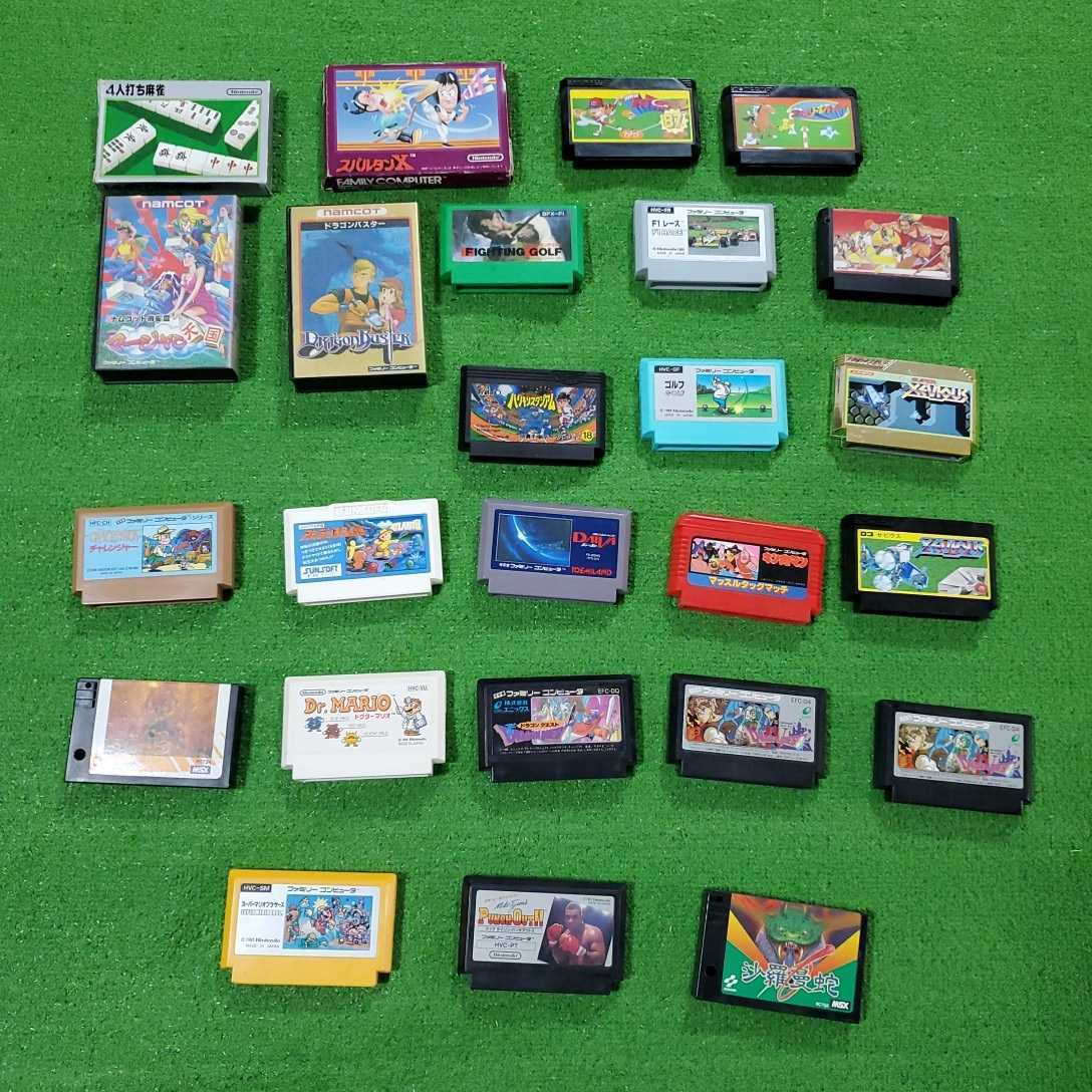 超激得，定番 FC ファミリーコンピュータ カセット ソフト 合計 25本 まとめ売り スーパーマリオブラザーズ パンチアウト サラマンダ ドラゴンクエスト(その他)｜売買されたオークション情報、yahooの商品 タイトル
