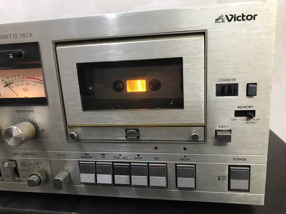 VICTOR KD-95SA カセットデッキ ジャンク品 KD-95SA ビクター カセットデッキ L76230 カセットデッキの通販はau ジャンク