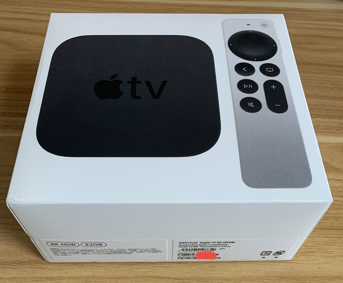 テレビ・映像機器 Apple TV 4K (第2世代) 32GB MXGY2J/A