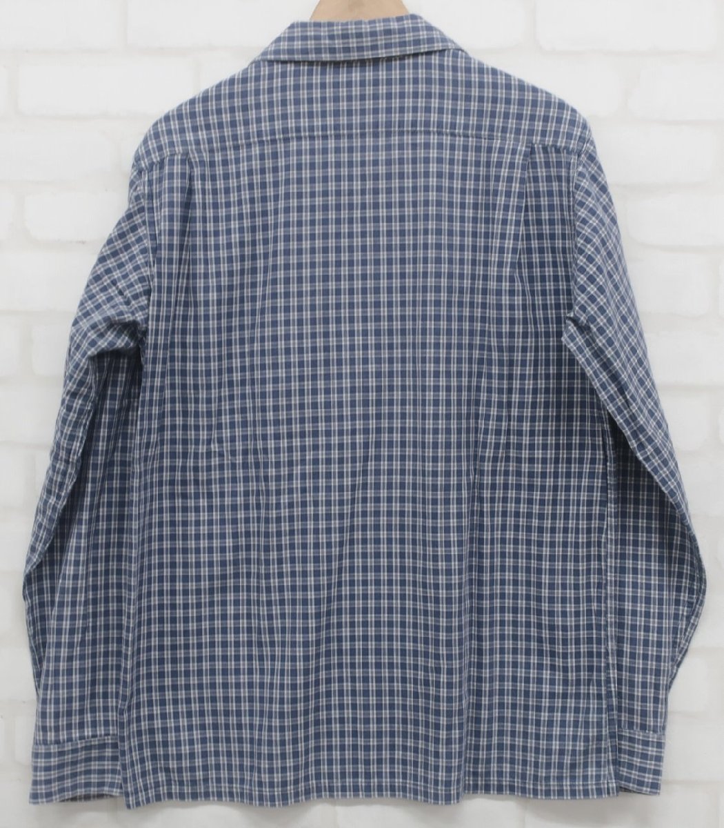 6T8526/BUTCHER PRODUCTS オープンカラーチェックシャツ ブッチャー 