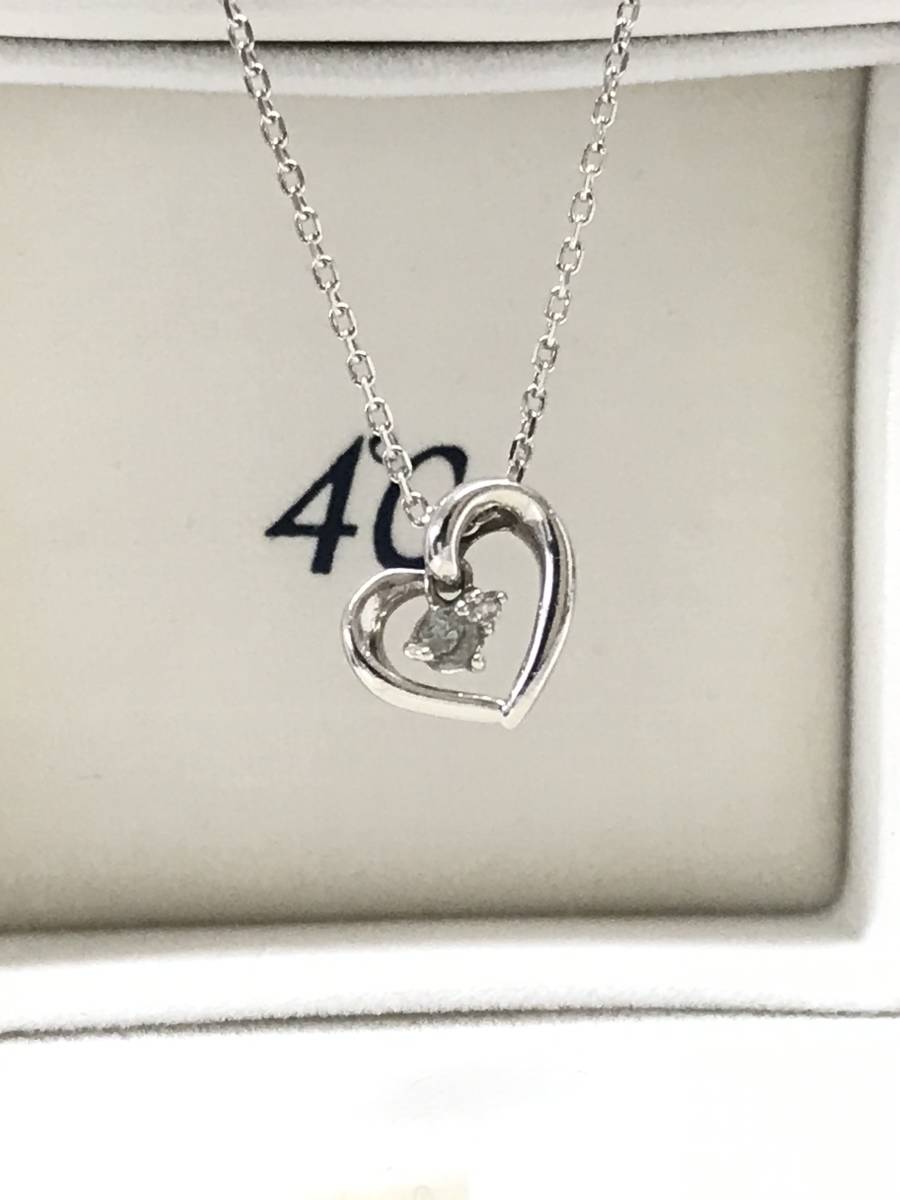 ネックレス ヨンドシー | 4℃ エターナルシルバー 正規品 リボン済 