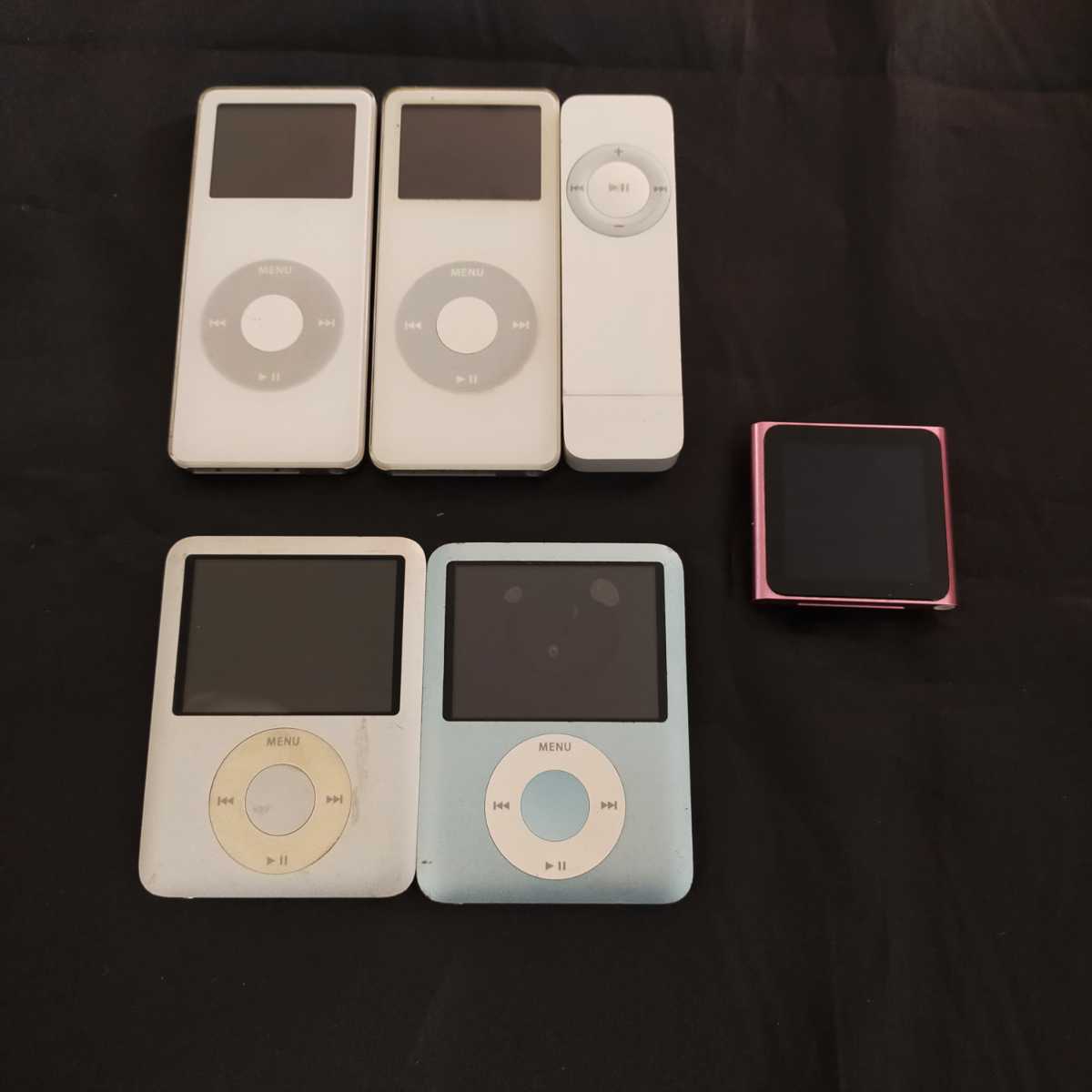 ジャンク】Apple iPod Classic/touch/nano/shuffle iPodいろいろ
