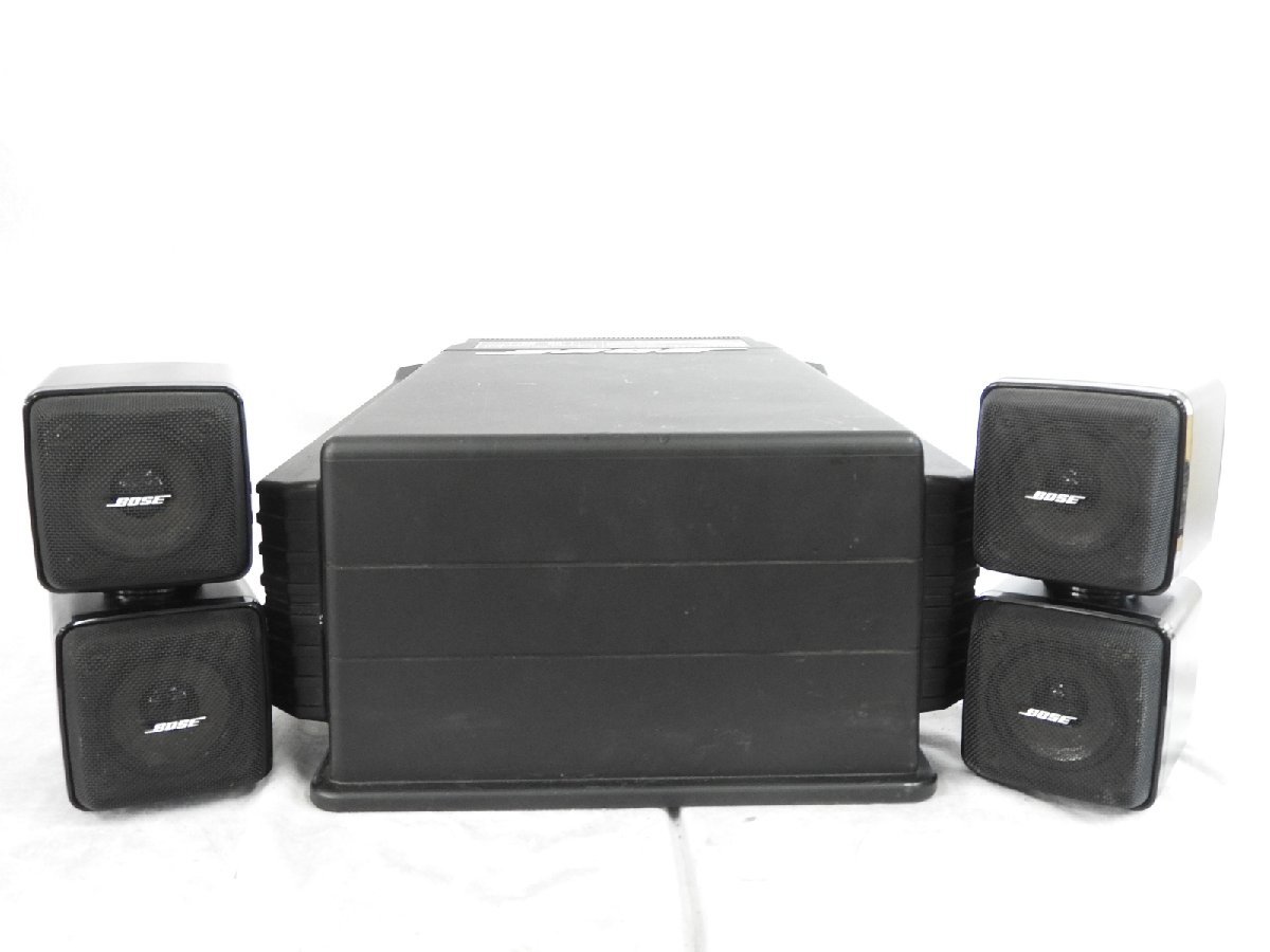 ☆ BOSE ボーズ ACOUSTIMASS 501Z + キューブスピーカー セット ☆中古