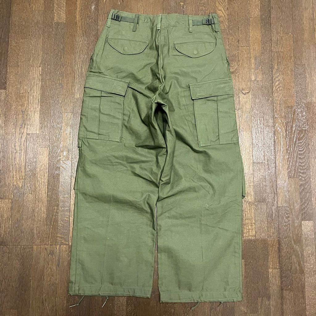 未使用 US ARMY M65 カーゴパンツ 初期型 S/S デッドストック MILITARY（ミリタリー） 実物 新品 デッドストック 米軍 M-65