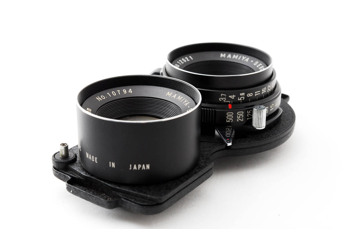 MAMIYA-SEKOR 1:3.7 f=80mm 二眼レフ 専用ケース付 #1082402 C220