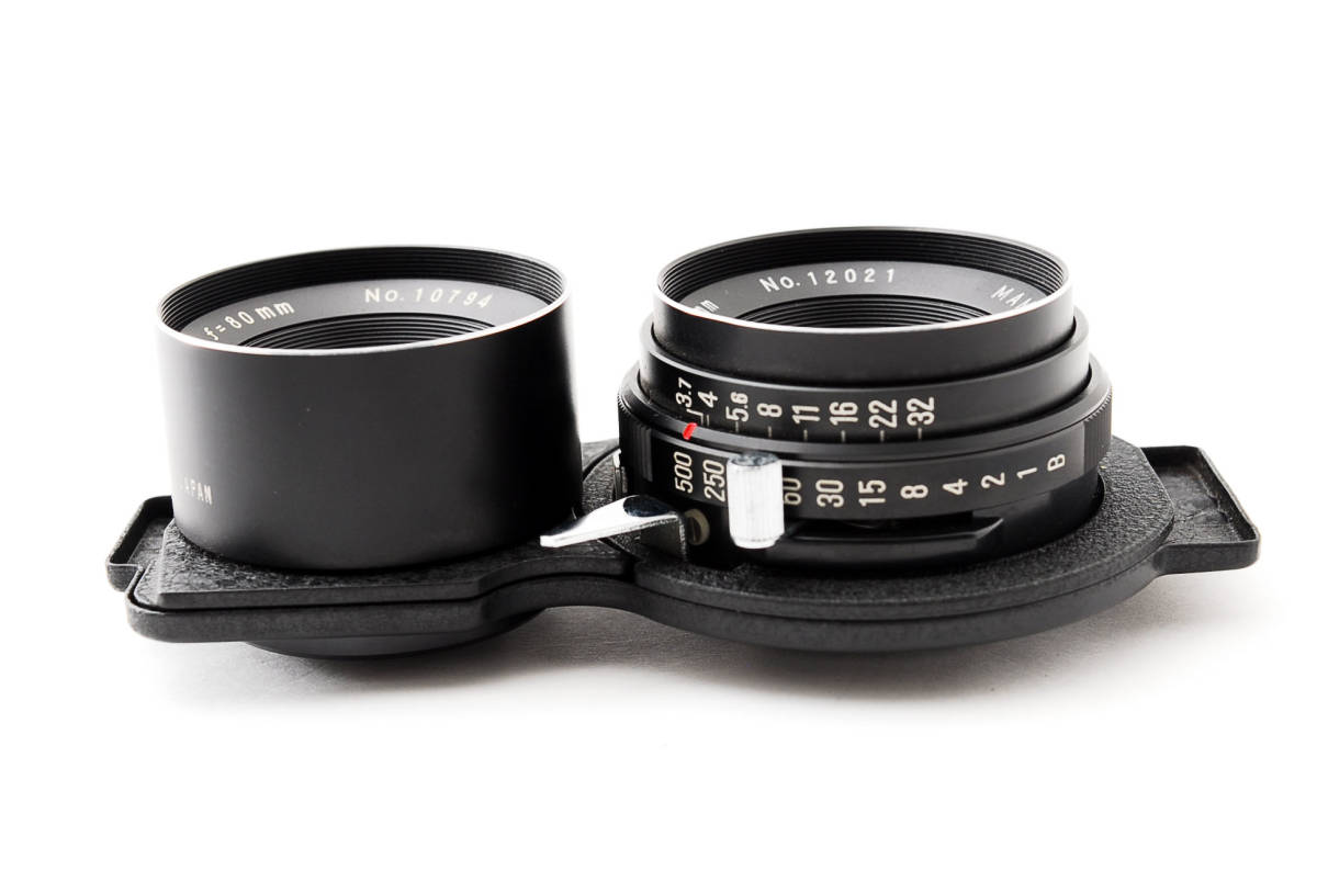 MAMIYA-SEKOR 1:3.7 f=80mm 二眼レフ 専用ケース付 #1082402 C220