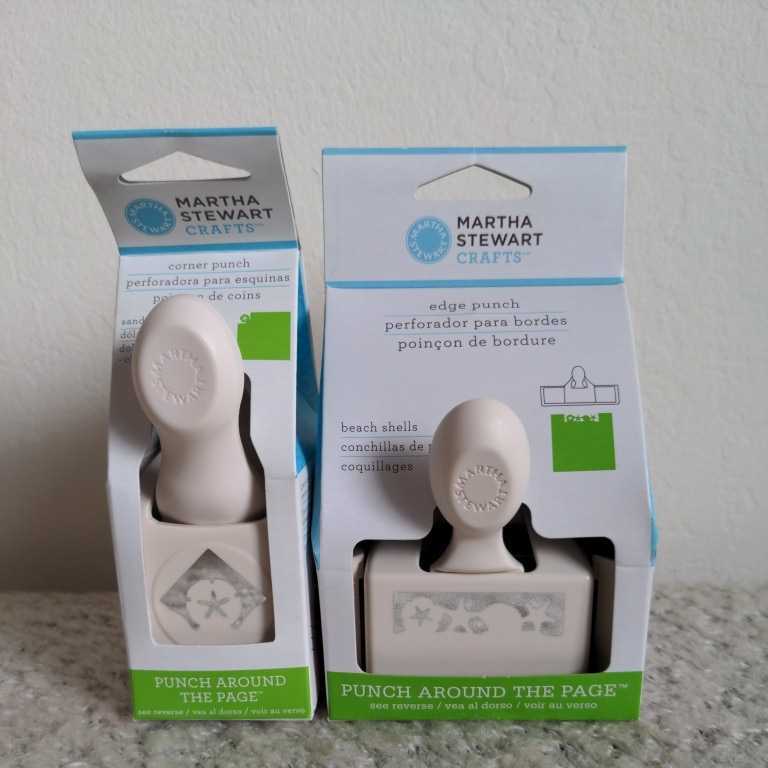 マーサスチュワートMartha Stewart クラフトパンチセット シェル貝殻
