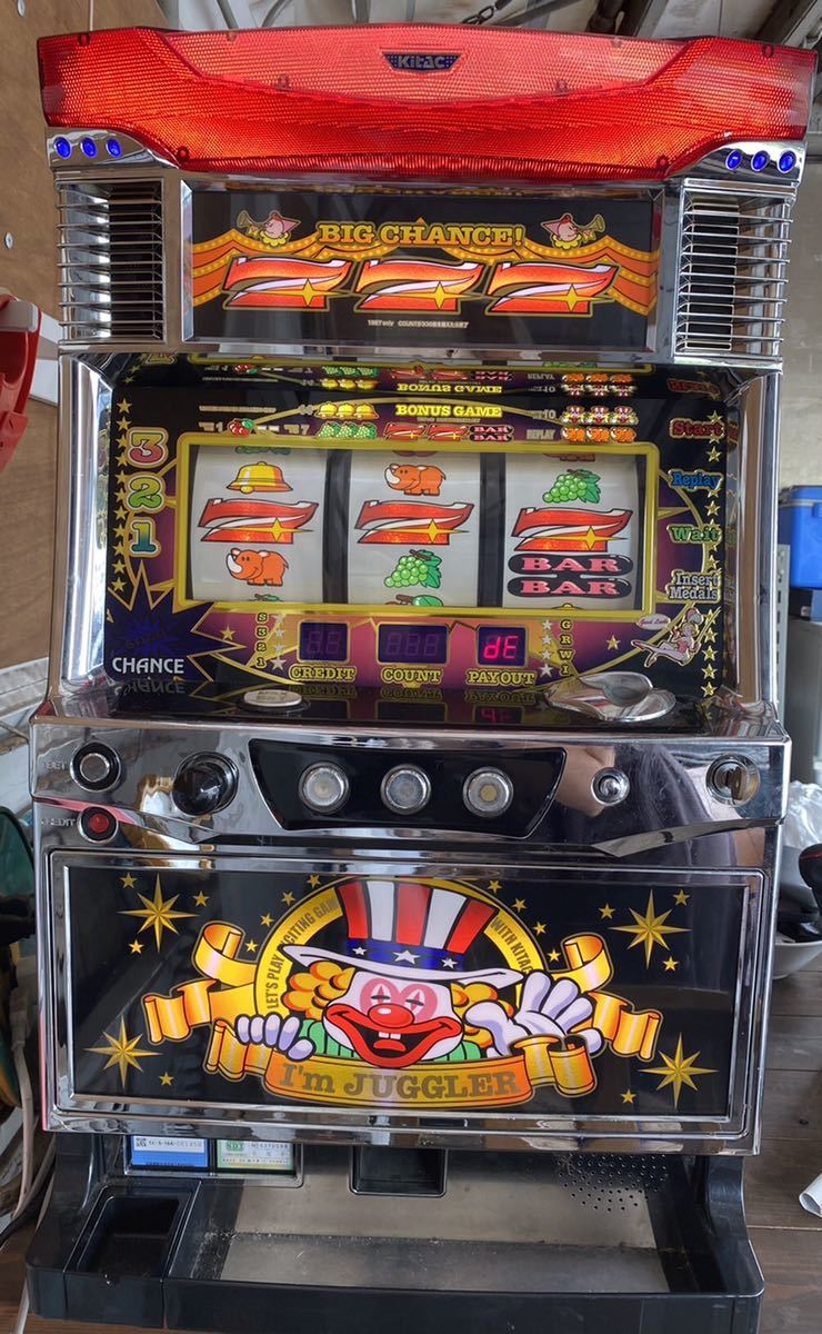 パチスロ実機 ジャンク品 アミューズメント仕様 アイムジャグラーEX
