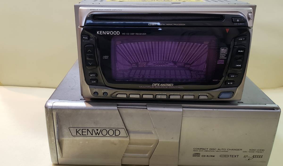 KENWOOD DPX-660MD CD ケンウッド Yahoo!オークション MD Kenwood 