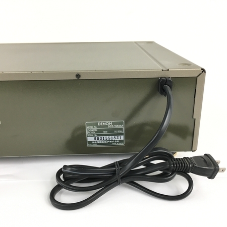 DENON DCD-1550AR CDプレイヤー ジャンクY6920562 DCD-1550AR DENON CDプレーヤー オーディオ機器 ジャンク扱い デンオン(DENON)|CDプレーヤー|ハードオフ公式通販オフ
