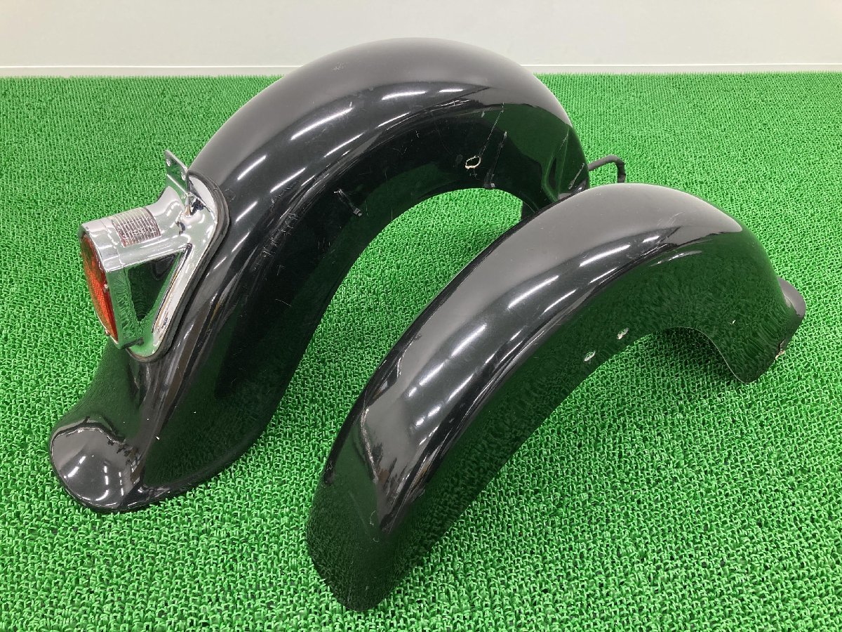  マグナ50 フェンダーセット 前後 黒 社外 AC13 FRP ジャズ エスカルゴ クラシックディープフェンダー トゥームストーンテールランプ(セット)｜売買されたオークション情報、yahooの商品情報を ホンダ用