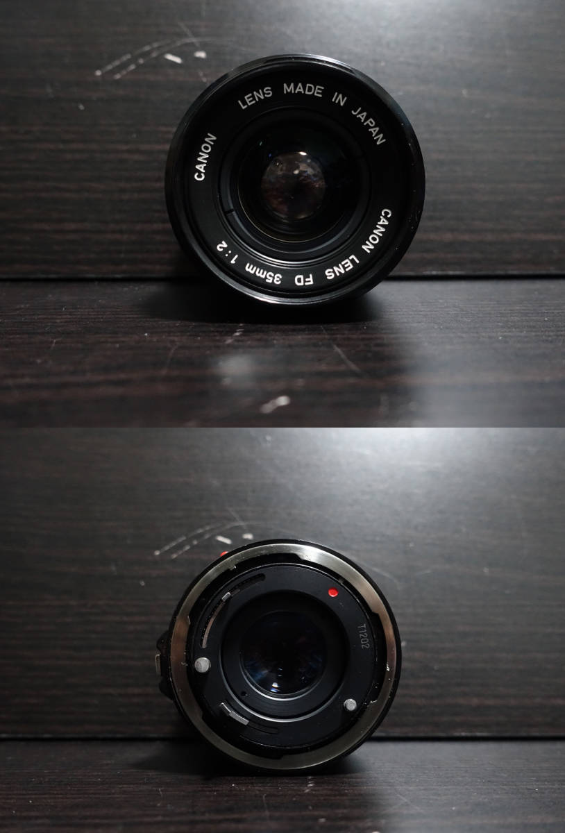 CANON キヤノン New FD 35mm 1:2 35mmF2 中古 若干難あり品 FD 35mm Canon