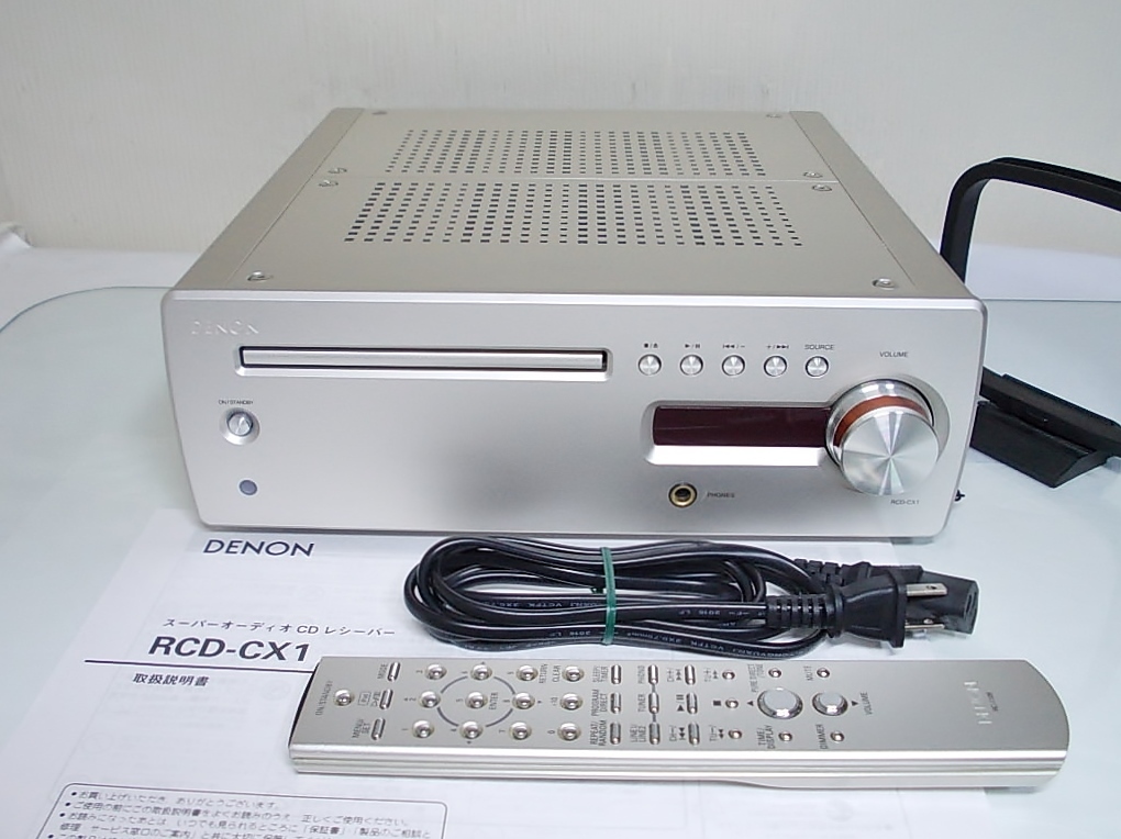 DENON RCD-CX1 SACD/CDレシーバーアンプ 美品 デノン RCD-CX1 DENON