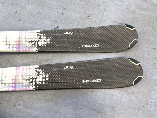 HEAD JOY 149cm スキー板 ビンディング ストック 3点セット