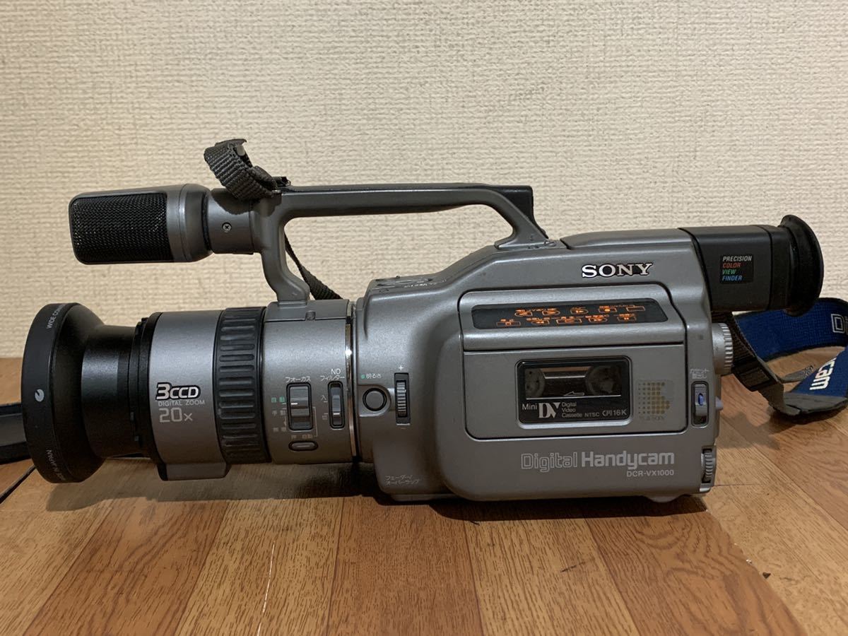 SONY ものたりな ソニー DCR-VX1000 miniDV ハンディカム SONY ものたりな ソニー DCR-VX1000 miniDV ハンディカム