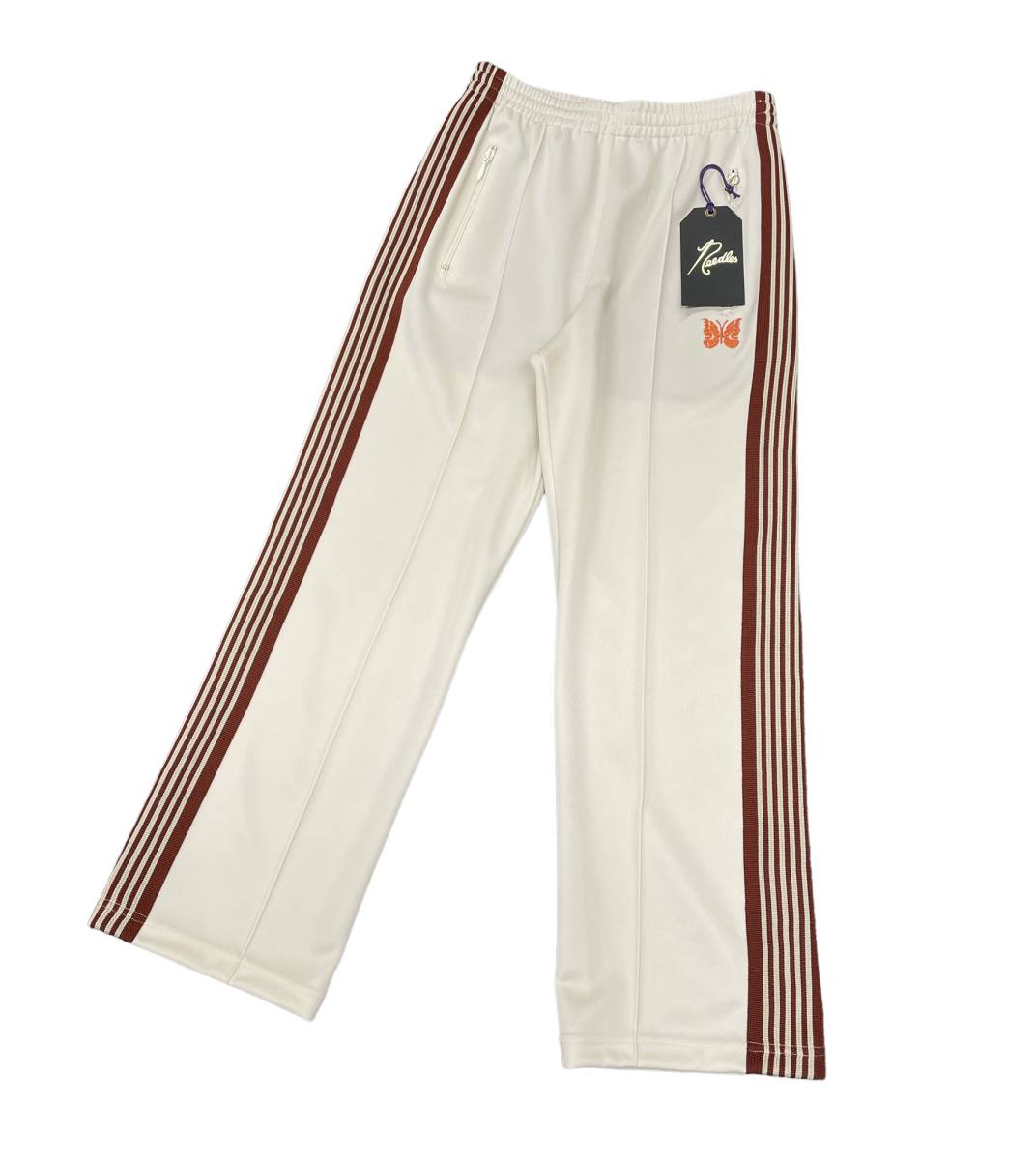 希少 ■ needles 22ss track Pants STUDIOUS 別注 ジャージ ストレート トラック パンツ KP341 ニードルス ステュディオス ■ XS
