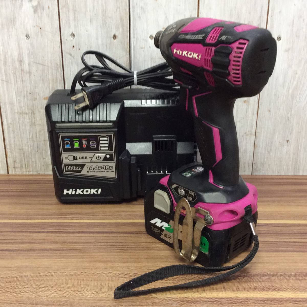 人気，得価 RH-2575 品 HiKOKI ハイコーキ 日立工機 18V コードレスインパクトドライバー WH18DDL2(本体)｜売買されたオークション情報、yahooの商品情報をアーカイブ公開 - オークファン インパクトドライバ