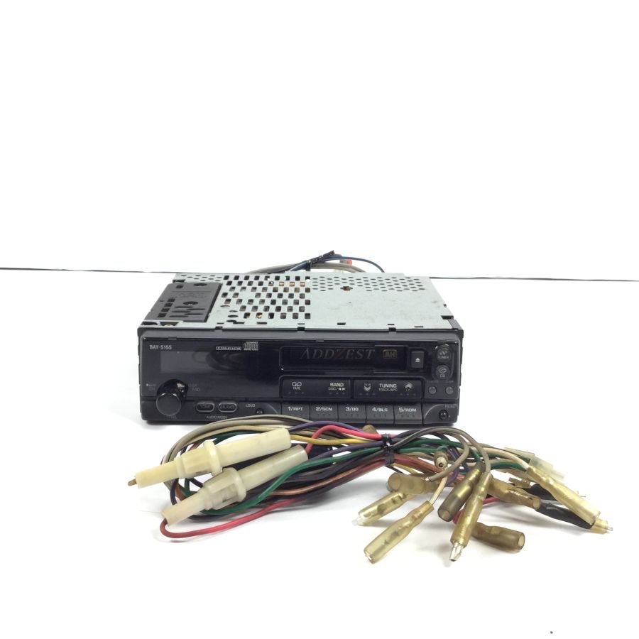 ADDZEST BAY-515S アゼスト カーステレオ (テープ)○現状品(テープ