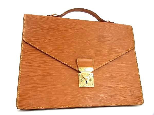 1円 LOUIS VUITTON ルイヴィトン M54468 エピ ポルトドキュマン バンド