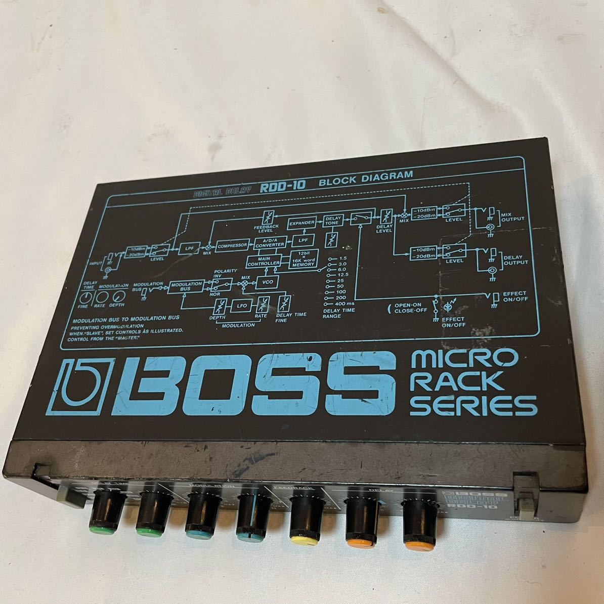 BOSS MICRO RACK SERIES RDD-10 DIGITAL DELAY デジタルディレイ RDD