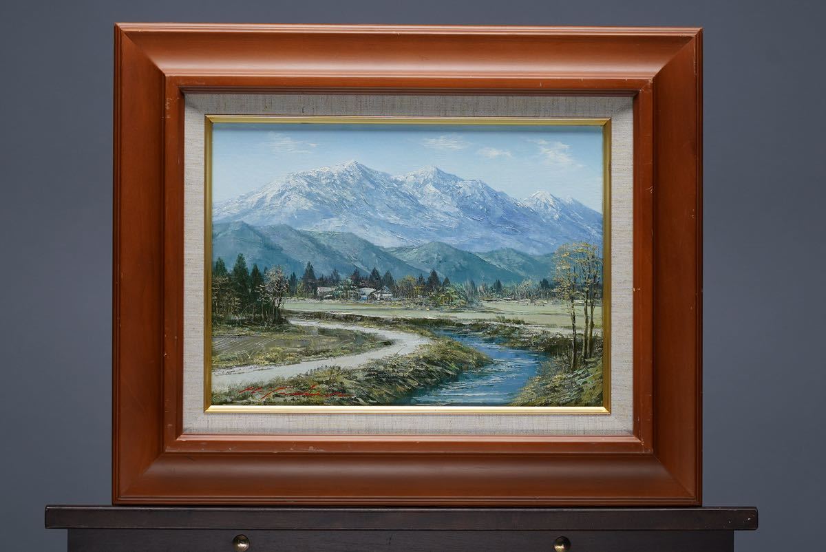 【定番人気，豊富な】 田所洋 谷川岳 油彩画 F4号 33cmx24cm サイン 裏書あり 東京都出身 象元会会員 山岳画家#日本百名山(自然、風景画)｜売買されたオークション情報、yahooの商品情報をアーカイブ公開 - オークファ 自然、風景画