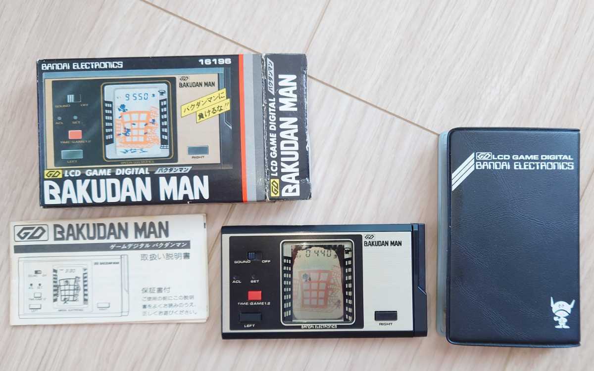 バクダンマン BAKUDAN MAN 携帯ゲーム機 LSI 完品 当時物 - メルカリ