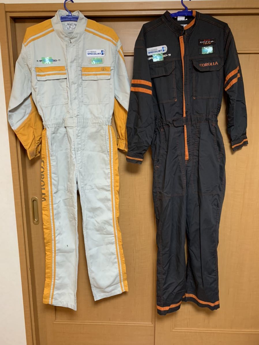 爆買い，豊富な トヨタ作業用ツナギと帽子(つなぎ)｜売買されたオークション情報、yahooの商品情報をアーカイブ公開 - オークファン つなぎ