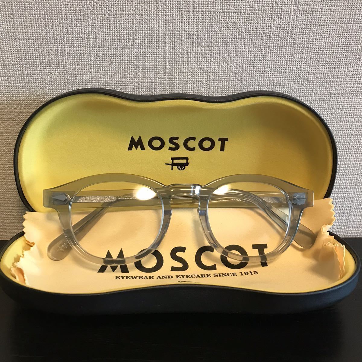 MOSCOT LEMTOSH サイズ46カラー：SAGE モスコット レムトッシュ 伊達 