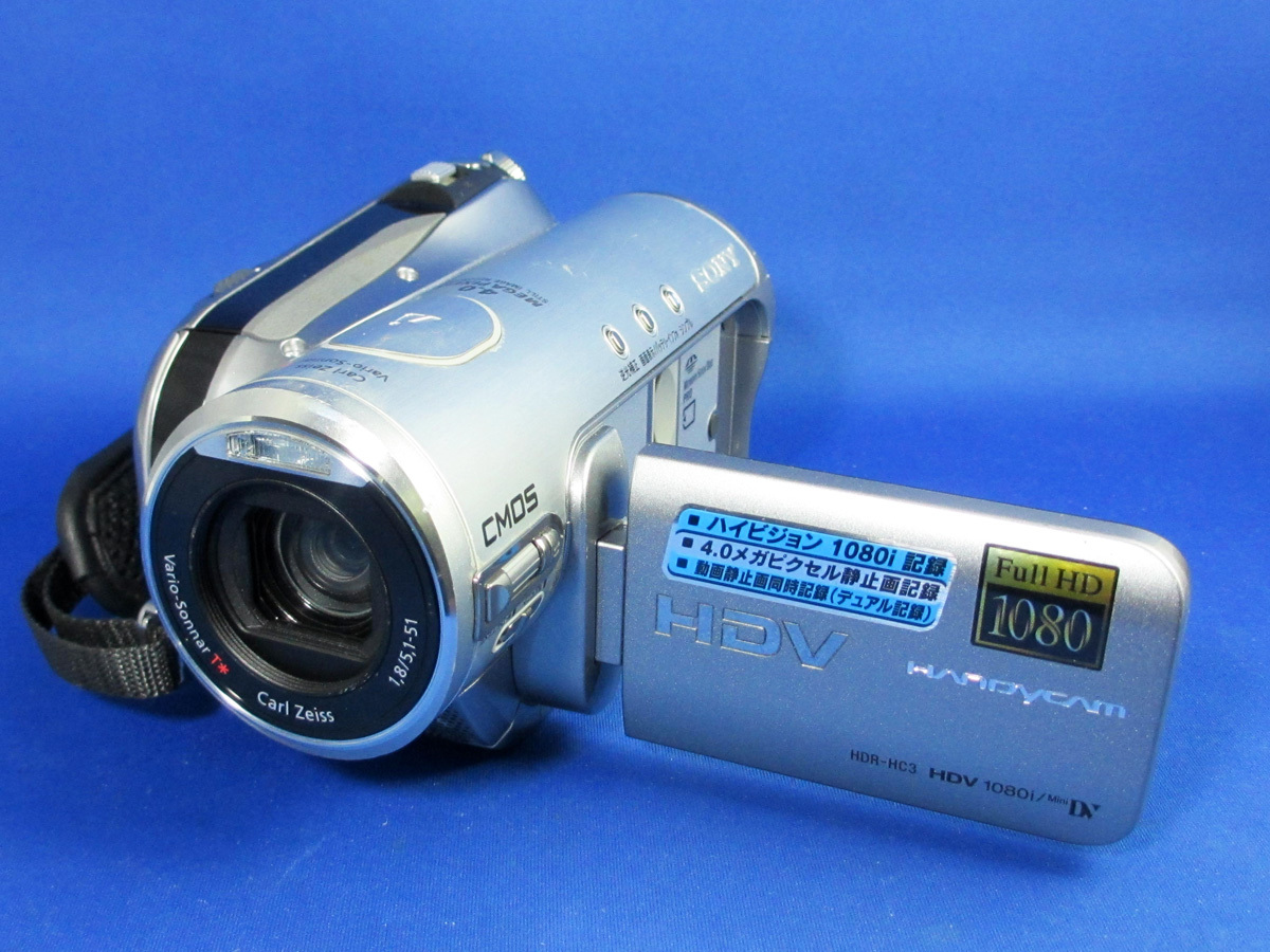 極美品 SONY ソニー HDR-HC3 ブラック ビデオカメラ @638 xvpbvx