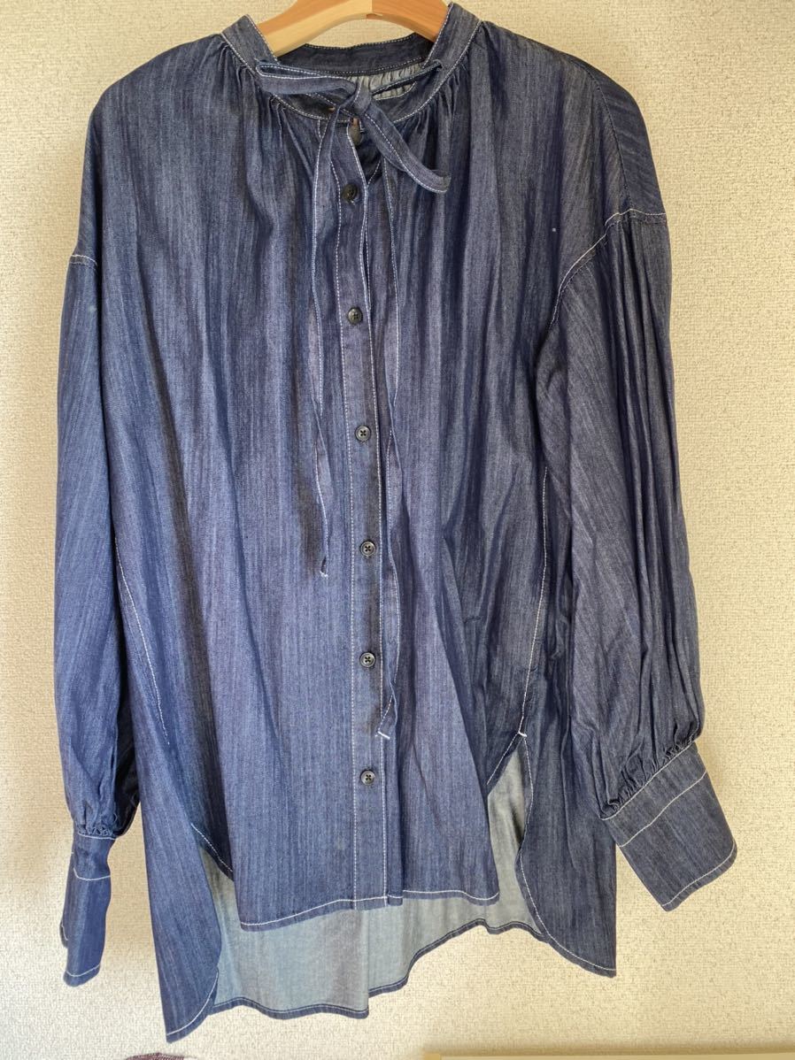 マチャット machatt デニムブラウス （machatt マチャット 2024SS  