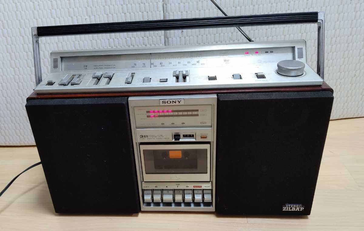 SONY ソニー SONY ソニー ジルバップ CF-6600 ラジカセ◇現状品 SONY ソニー SONY ソニー ジルバップ CF-6600 ラジカセ◇現状品