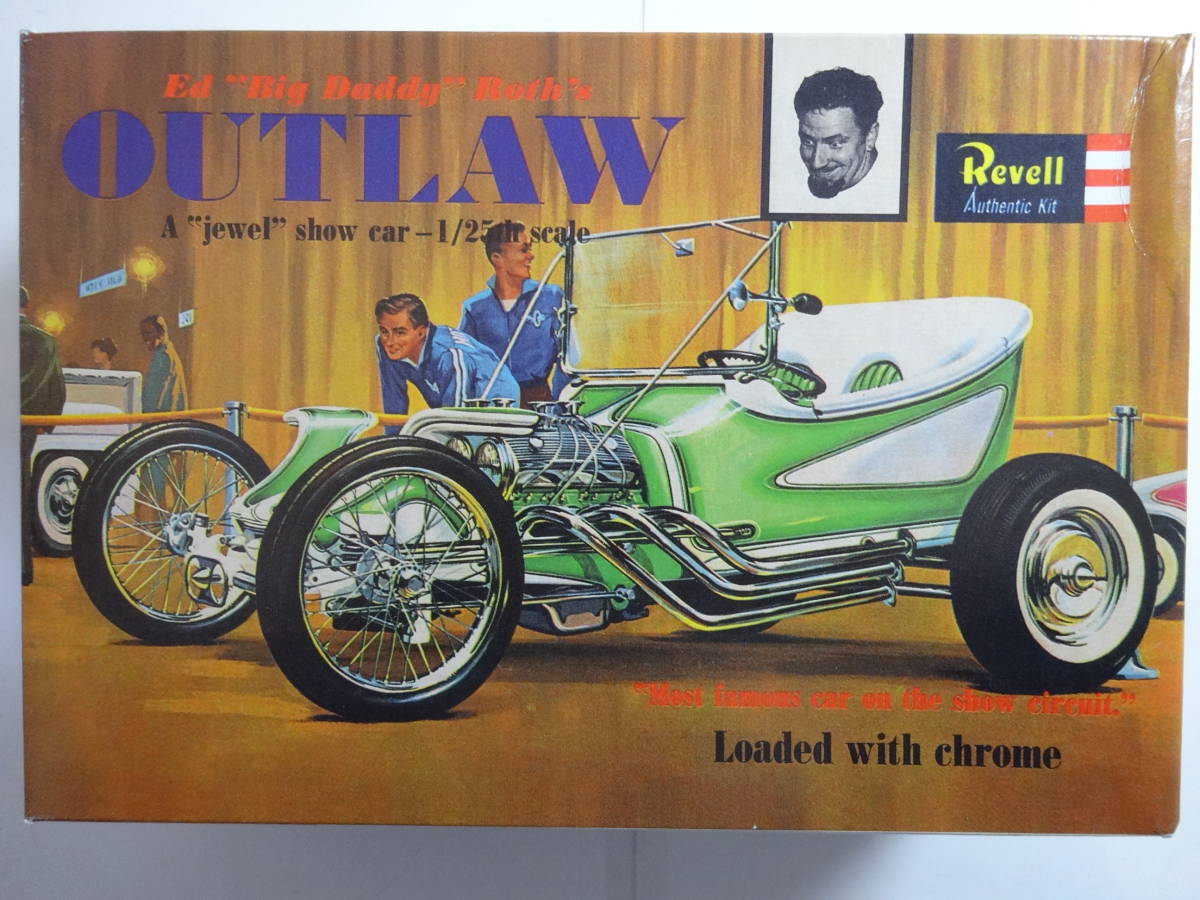 ♪レベル 1/25 エド・ ロス アウトロー ED/ROTH 【OUTLAW】1962年新 