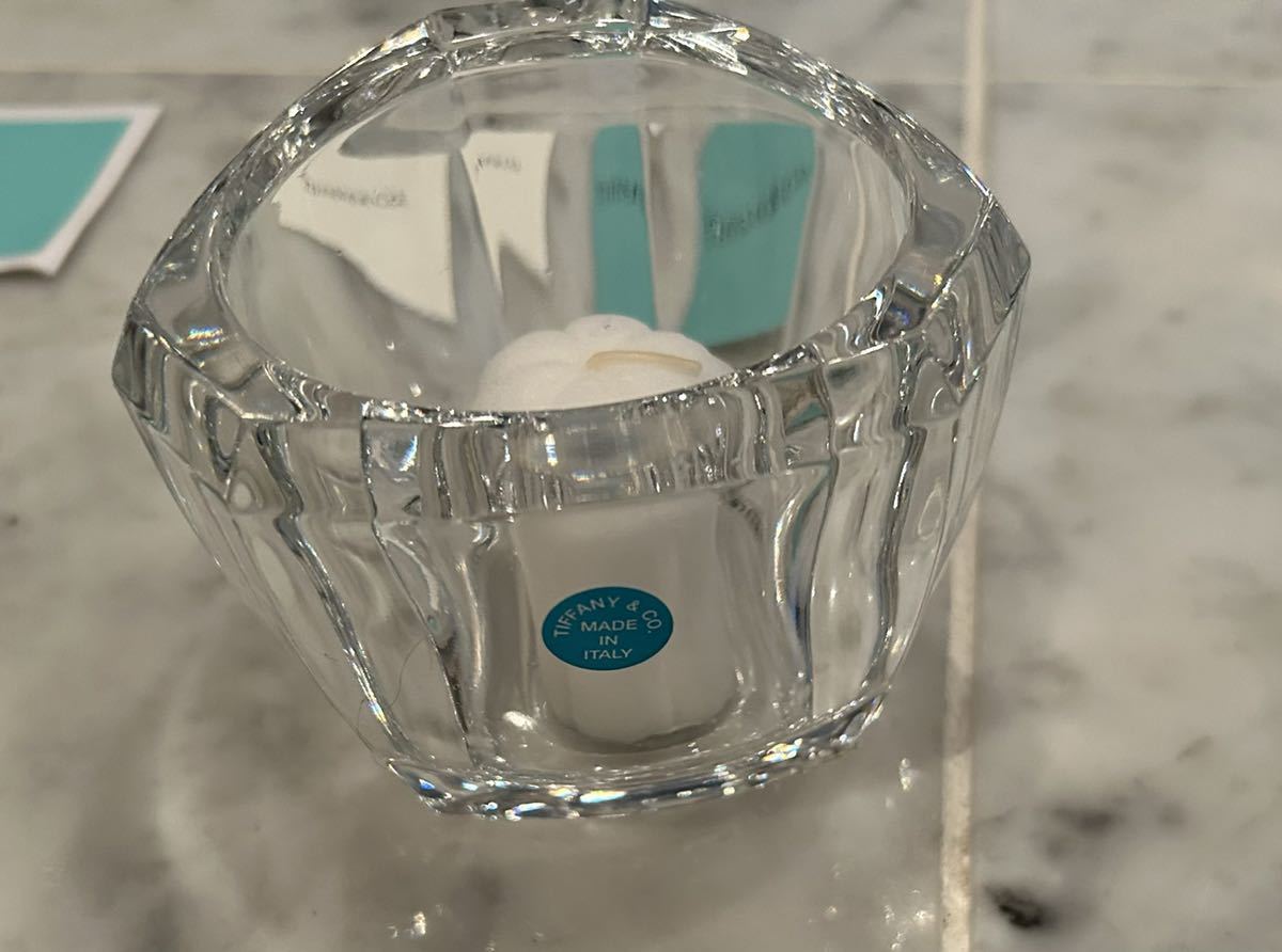 ティファニー キャンドルホルダーの通販 Tiffany キャンドルホルダー &amp; Co. | Co キャンドル anene by - ＆ 名入れ ブルー 高さ