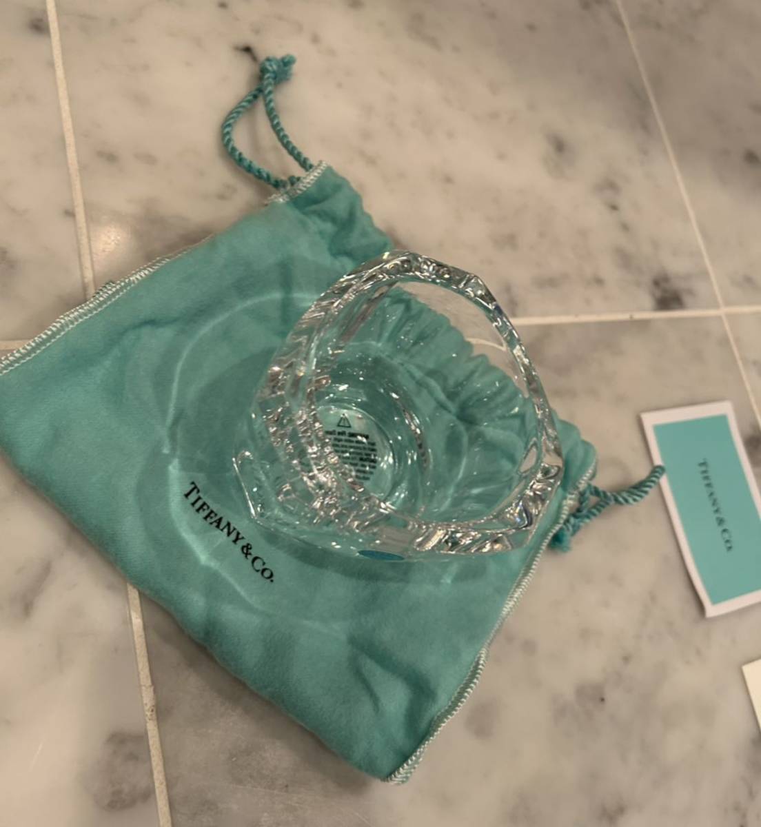 ティファニー キャンドルホルダーの通販 Tiffany キャンドルホルダー &amp; Co. | Co キャンドル anene by - ＆ 名入れ ブルー 高さ