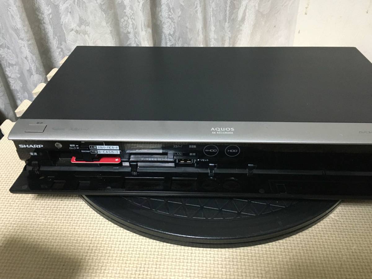 8770 シャープ◆ SHARP AQUOS レコーダー TU-UD1000 1TB 2番組同時録画 ジャンク品 全国送料無料