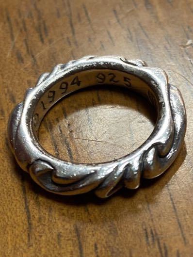 CHROME HEARTS クロムハーツ スクロールリング約20号 CHROME HEARTS