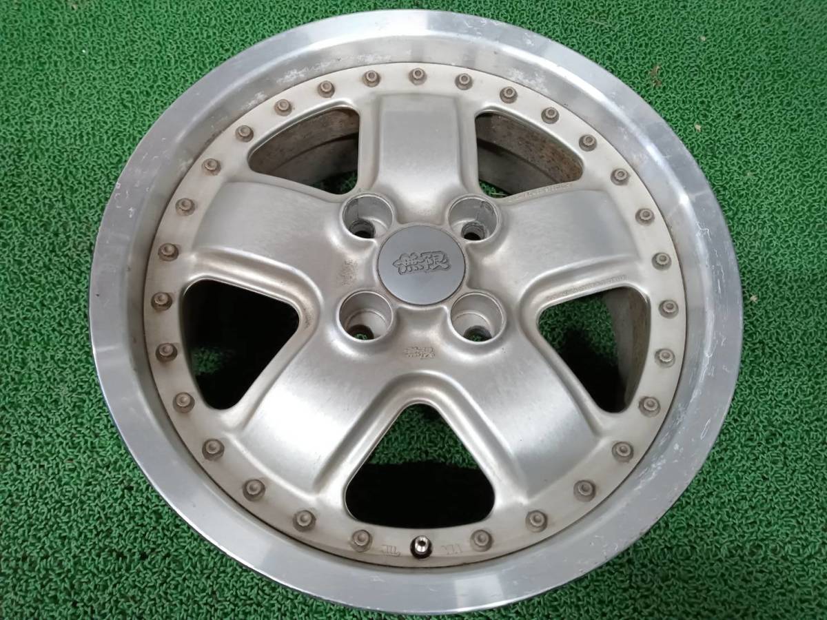 ☆超希少☆ 無限 MUGEN MR-5 M-2 15×6.5J +40 4H-114.3 4本セット 
