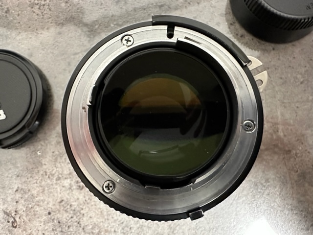 ☆ 極上品 美品 ニコン Nikon Nikkor 50mm 1:1.2 レンズ L37c フィルター 52mm オリジナルのレンズカバーキャップ ☆ 50mm NIKKOR Nikon 美品 ☆完 F1.8光学クリ