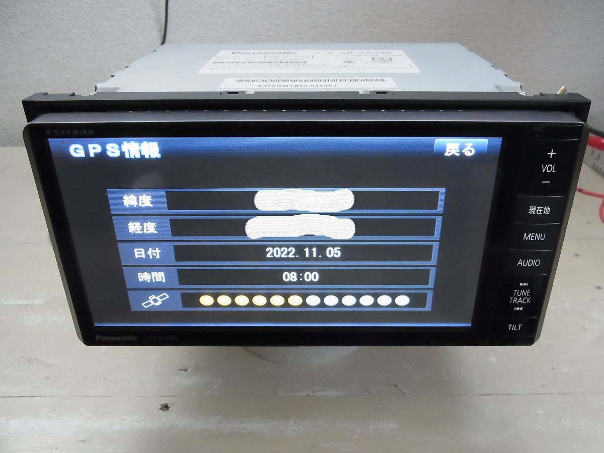 パナソニック CN-S300WD Panasonic ストラーダ 動作良好 Bluetooth